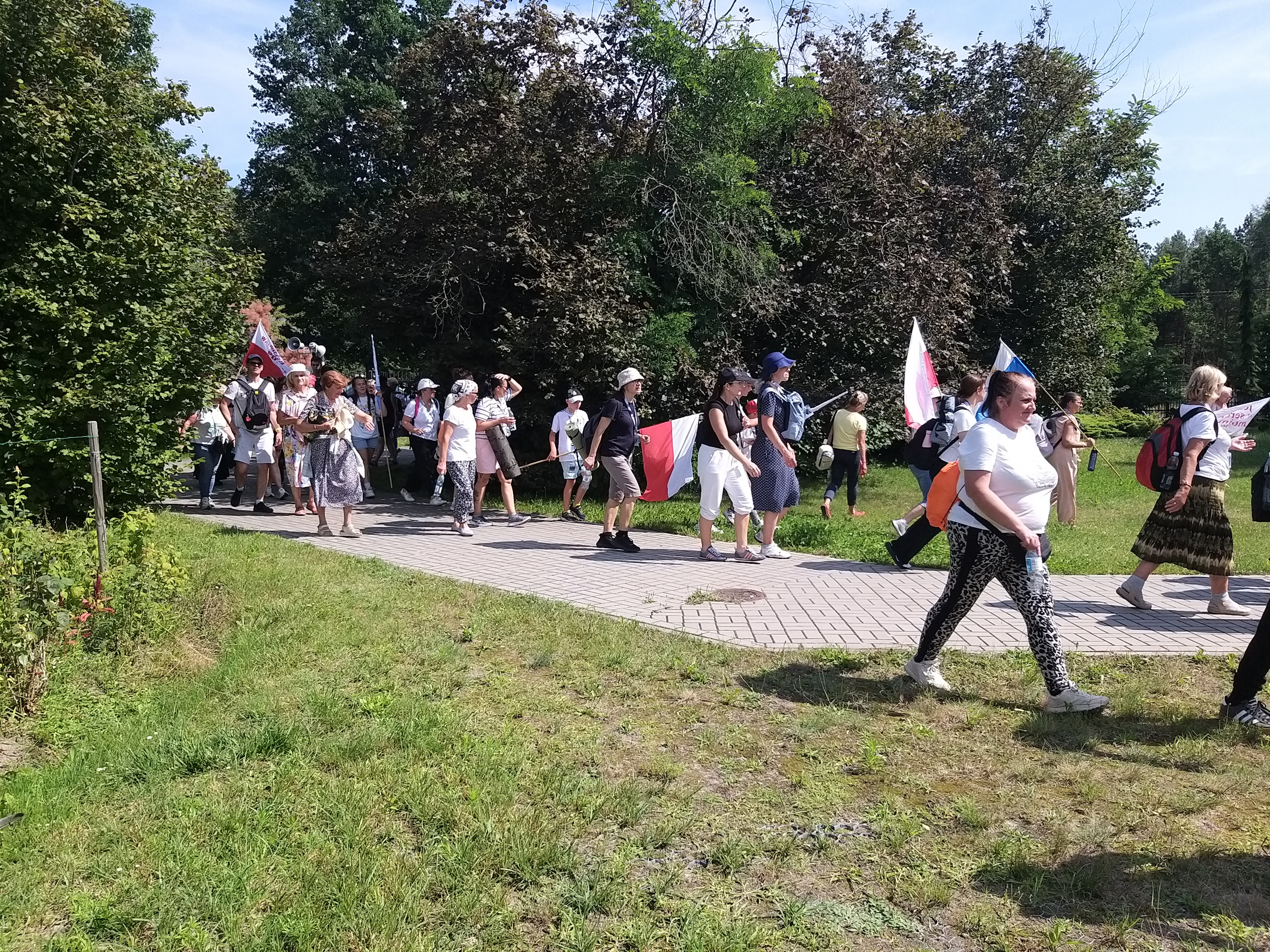 XVIII Piesza Pielgrzymka z Warszawy do Ostrówka  - relacja